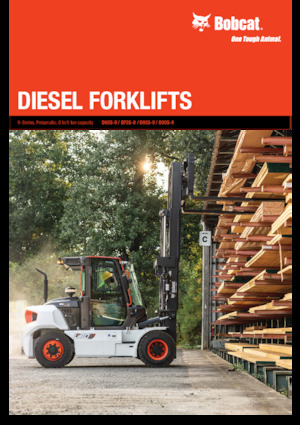 Stivuitoare frontale diesel Bobcat D60S-9