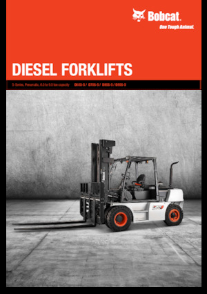 Stivuitoare frontale diesel Bobcat D60S-5 