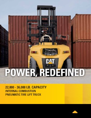 Stivuitoare frontale diesel Caterpillar DP135N2