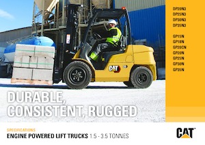 Stivuitoare frontale diesel Caterpillar DP30N3