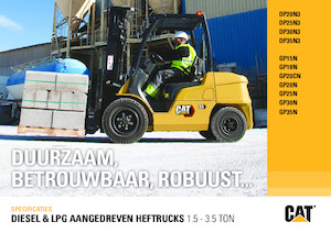 Stivuitoare frontale diesel Caterpillar DP25N3