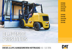 Stivuitoare frontale diesel Caterpillar DP40N3