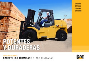 Stivuitoare frontale diesel Caterpillar DP60N3