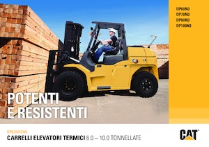 Stivuitoare frontale diesel Caterpillar DP60N3