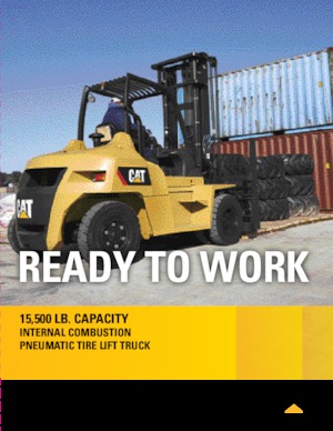 Stivuitoare frontale diesel Caterpillar DP70N1