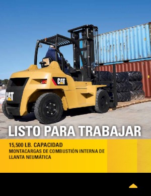 Stivuitoare frontale diesel Caterpillar DP70N1