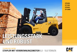Stivuitoare frontale diesel Caterpillar DP80N3