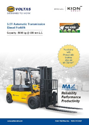 Stivuitoare frontale diesel OM DVX 506 AT MAX