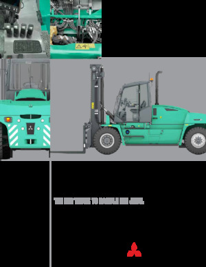 Stivuitoare frontale diesel Mitsubishi FD160L6P