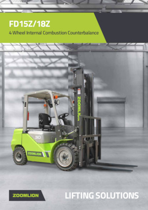 Stivuitoare frontale diesel Zoomlion FD15Z