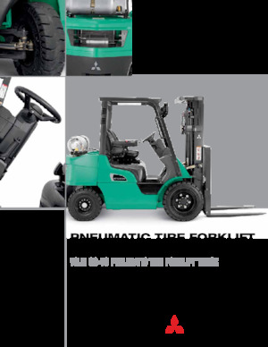 Stivuitoare frontale diesel Mitsubishi FD33N