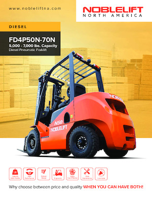 Stivuitoare frontale diesel Noblelift FD4P70N