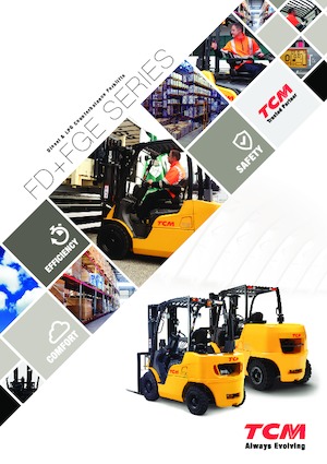 Stivuitoare frontale diesel TCM FD50C-E2