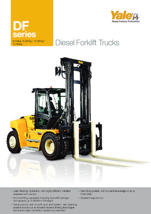 Stivuitoare frontale diesel Yale GDP100DF