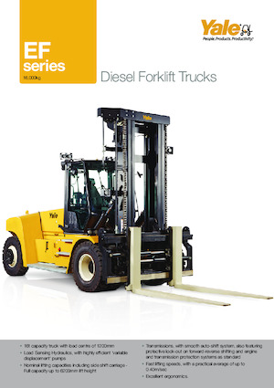 Stivuitoare frontale diesel Yale GDP160EF12