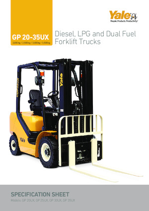 Stivuitoare frontale diesel Yale GP20UX