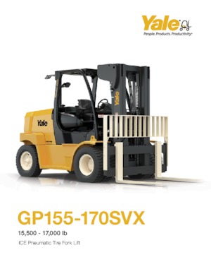 Stivuitoare frontale diesel Yale GP170SVX