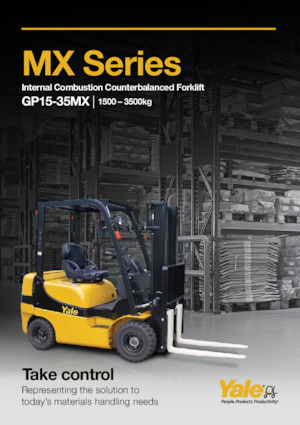 Stivuitoare frontale diesel Yale GTP15MX