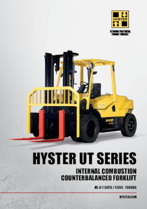 Stivuitoare frontale diesel Hyster H6.0UT6 