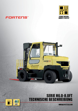 Stivuitoare frontale diesel Hyster H7.0FTS 9
