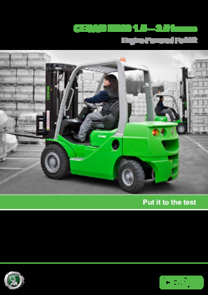 Stivuitoare frontale diesel Cesab M315DV