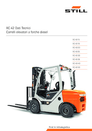 Stivuitoare frontale diesel Still RC 42-25