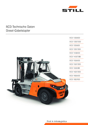 Stivuitoare frontale diesel Still RCD 160/1200