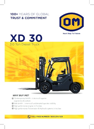 Stivuitoare frontale diesel OM XD30