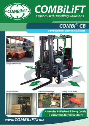 Stivuitoare multidirecționale Diesel Combi-Lift CB 2500