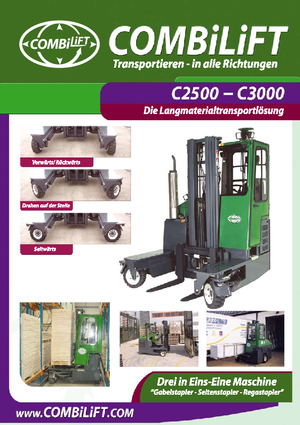 Stivuitoare multidirecționale electrice Combi-Lift C 3000