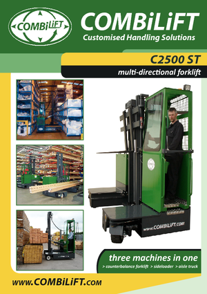 Stivuitoare multidirecționale electrice Combi-Lift C 2500 ST