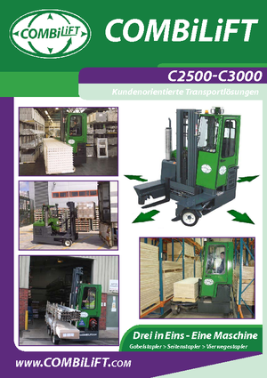 Stivuitoare multidirecționale electrice Combi-Lift C 3000 ST