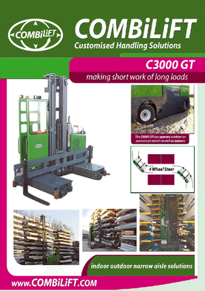 Stivuitoare multidirecționale electrice Combi-Lift C 3000 GT