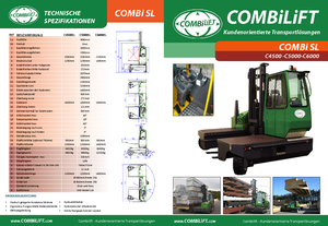 Încărcătoare laterale Diesel Combi-Lift C 6000 SL