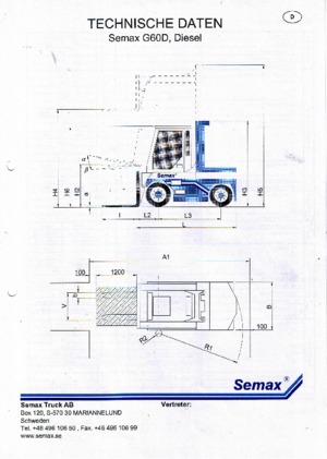 Telehandlere Semax G 60 L-D
