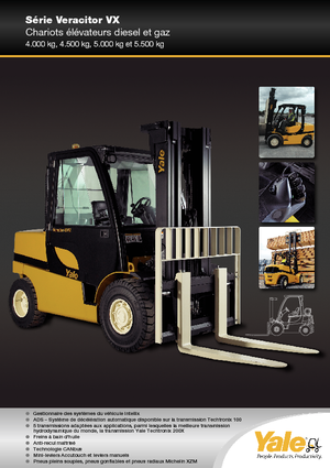 Stivuitoare frontale diesel Yale GDP 50VX Value