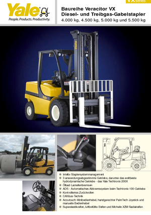 Stivuitoare frontale diesel Yale GDP 40 VX 5