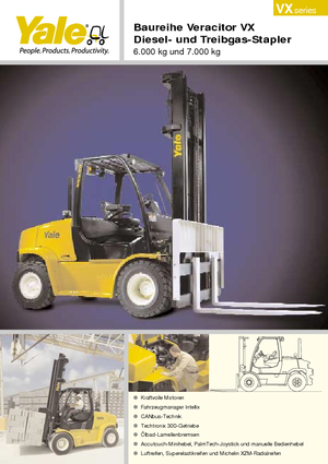 Stivuitoare frontale diesel Yale GDP 70 VX