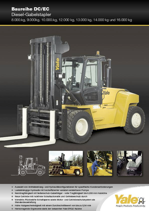 Stivuitoare frontale diesel Yale GDP 80 DC