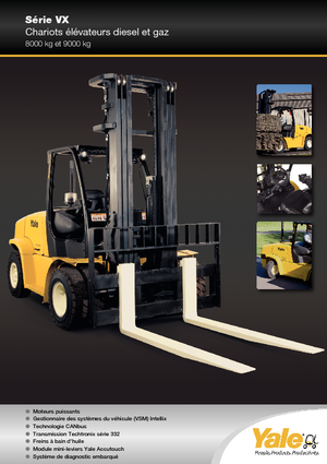 Stivuitoare frontale diesel Yale GDP 80VX9 Value