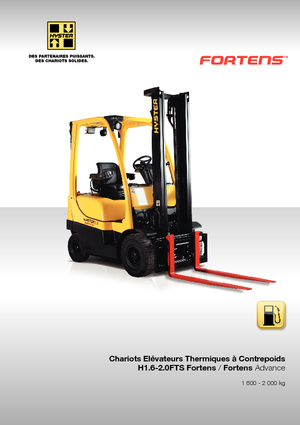 Stivuitoare frontale diesel Hyster H1.6FT