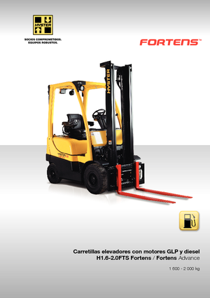 Stivuitoare frontale diesel Hyster H1.6FT