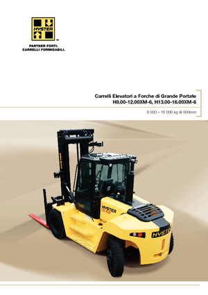 Stivuitoare frontale diesel Hyster H12.00XM 6