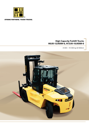 Stivuitoare frontale diesel Hyster H12.00XM 6