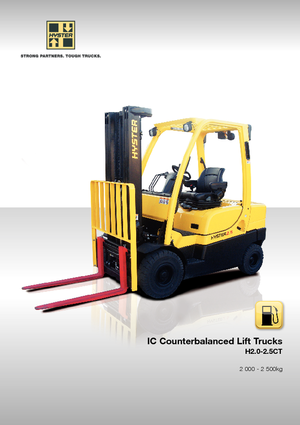 Stivuitoare frontale diesel Hyster H2.5XT