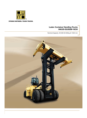 Stivuitoare frontale diesel Hyster H40.00XM 16CH