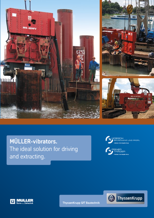 Unități hidraulice diesel Müller MS-A 110 V