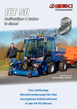 Tractoare municipale Iseki ICT 50