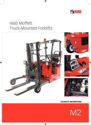 Stivuitoare montate pe camion Diesel Moffett M 1-15.1