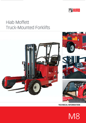 Stivuitoare montate pe camion Diesel Moffett M 8-25.4